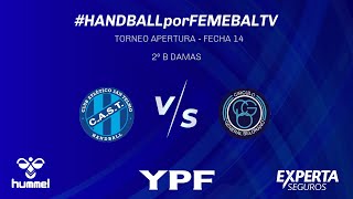 CA SAN TELMO VS CIRCULO GRAL BELGRANO  TORNEO METRO APERTURA 2024  2DA DIV DAMAS [upl. by Nylrats873]