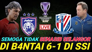 JDT VS SHANGHAI SHENHUA LIVE‼️ LUAHAN PELATIH SHANGHAI SHENHUA [upl. by Shelli]