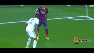 Neymar Jr ● Destroying Real Madrid [upl. by Ellenohs]