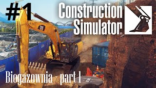 Construction simulator cz 1  Biogazownia p1 [upl. by Dmitri493]