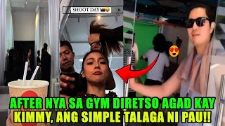 GRABE SI PAULO MAGMAHAL WALANG PALYA SA PAGPUNTA SA SHOOT NI KIMMY KAHIT MAY GINAGAWA [upl. by Ihskaneem]