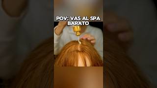 POV VAS AL SPA BARATO TE GUSTA asmr shorts asmrvideo pov [upl. by Enedan]