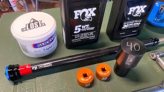 How to Install a GRIP2 Damper in a Fox 40 Float Factory amp Fork Seal Replacement [upl. by Aninotna]