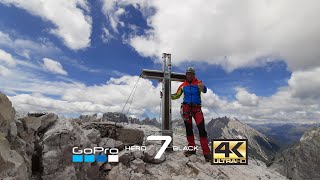 Torre di Toblin  Ferrata delle Scalette  Klettersteig Toblinger Knoten [upl. by Elston930]