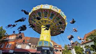 Wellenflug Hanstein Herbstkirmes Ibbenbüren offride 2024 [upl. by Tyrus]