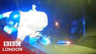 Police knock thieves off mopeds in crackdown  BBC London [upl. by Seidnac]