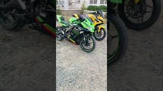 Ninja Zx25r VS Rouser RS200 [upl. by Nagel]