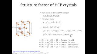 163  Structure factor 03 and diffraction from superlattice [upl. by Yoshiko]