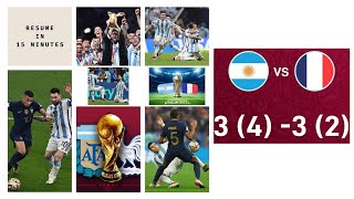 Argentina vs France The Most Epic World Cup Final in History  Qatar 2022 [upl. by Draude]