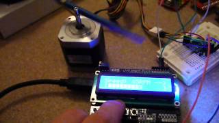 Controlling a stepper motor with Arduino and Pololu Allegro A4988 driver [upl. by Birmingham810]