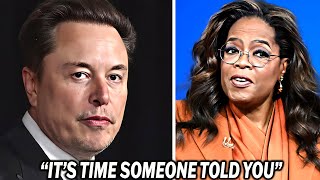 Elon Musk Confronts Oprah amp Notices Something Disturbing about her [upl. by Gabby]