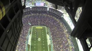 EAA B17 Lambeau Flyover [upl. by Northey]