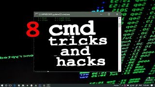 Sztuczki w CMD TRICKS HACKING [upl. by Bailie]