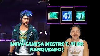 nova camisa de mestre temporada 41 BR RANQUEADOfreefire freefirebrasilfreefirenovidades [upl. by Einhapets]