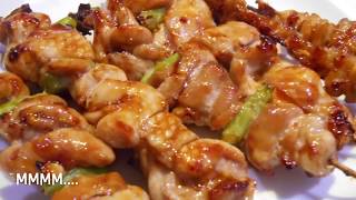 Airfried Chicken Yakitori [upl. by Ursal]