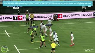 Lineout Defence Tactics Racing 92s lineout defence vs Connacht [upl. by Artur]