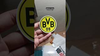 Sticker Vinyl  cutting  laminasi Borussia Dortmond dortmund sabimuri cuttingsticker [upl. by Kirst]