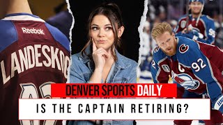 Why did the Colorado Avalanche call a press conference about Gabe Landeskog  Denver Sports Daily [upl. by Are]