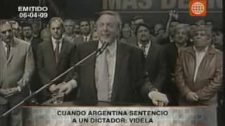 Cuando Argentina sentenció a un dictador Prensa Libre 060409 [upl. by Safier]