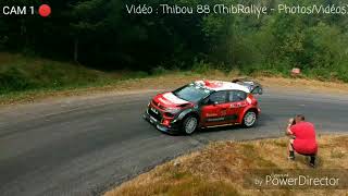 Test Sébastien LOEB  Citroën C3 WRC 2018  THIBOU 88 [upl. by Naanac]