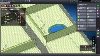 Updating meshed models to updated geometry  MSC Apex [upl. by Oralia365]