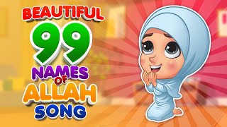 Beautiful 99 Names Of Allah Song Asma Ul Husna I Nasheed [upl. by Zeret913]