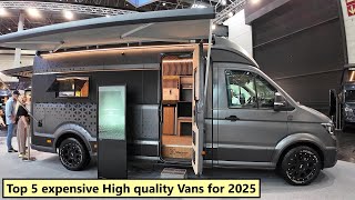 Top 5 expensive High quality campervans for 2025 [upl. by Noffihc175]