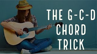 The G C D Chord Trick How Famous Bands Play These Easy Guitar Chords in Songs [upl. by Lohse]