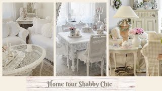 3 Shabby chic Home Tours decor ideas💝 [upl. by Einnej]