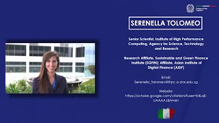 Interview with Serenella Tolomeo Senior Scientist of Neuroscience and Neuroimaging at ASTAR [upl. by Mojgan758]