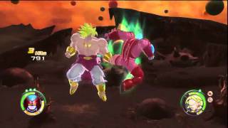 Dragonball Raging Blast 2 Hatchiyack VS Broly  【HD】 [upl. by Armstrong590]