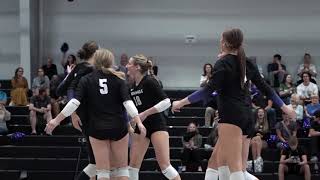 Lipscomb Academy Volleyball 2024 vs Hillsboro Highlights [upl. by Naxor470]