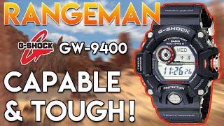 Casio Rangeman GW9400 Review 🛞Tough As Nails GShock 💪🏻 Triple Sensor amp Many Additional Features ⌚️ [upl. by Elgna]