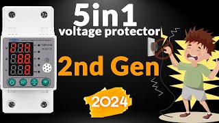 TOMZN 5in1 2nd Gen Over And Under Voltage Protector [upl. by Nivak]