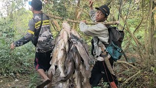 Buka spot baru  Pemancing mana yg tak tergiur Hasilnya sampe di pikul [upl. by Alsi883]