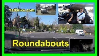 Roundabouts Driving Lesson Uk [upl. by Aivirt]