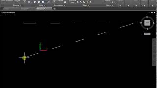 La linea tratteggiata in autocad 2 [upl. by Erdreid]