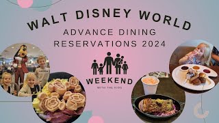 Walt Disney World  Dining Reservations ADRs Planning and Booking Tips  Family Disney Plans [upl. by Neliac]