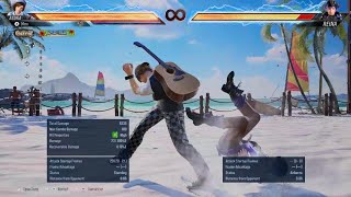 TEKKEN8 P107 Asuka Kazama FF4 Combo wwall 101 Damage Seaside Resort w Heat Burst tekken8 [upl. by Nueormahc]