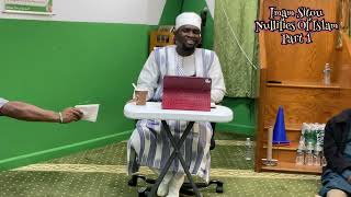 Imam Sitou Nullifies Of Islam Part 1 10252024 [upl. by Ardnuaet]