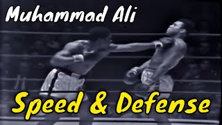 Muhammad Ali  Speed amp defensive skills [upl. by Assilrac]