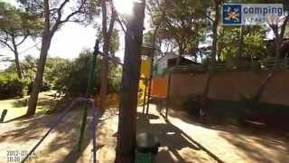 Camping Street View Video Bungalodge Sant Pol [upl. by Cybill917]