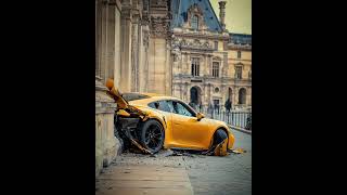 Porsche Drive Safe Art Installation  Louvre Museum [upl. by Grube124]