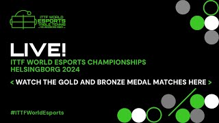 ITTF World Esports Table Tennis Championships Gold amp Bronze Medal Match [upl. by Benisch960]