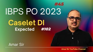 Data Interpretation Caselet For Ibps Po  Expected Questions With Amar Sir [upl. by Asilav]