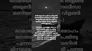 Tharivalakal chernnu kilungishortvideo malayalamsonglyrics shortfeed mappilappattu [upl. by Waddell]