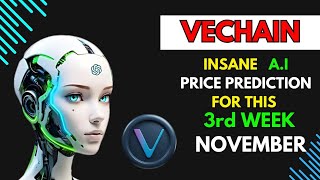 Insane VECHAIN VET Price Prediction for THIS WEEK by AI [upl. by Chong482]