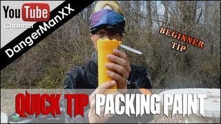 Quick Tip Paintball for beginners  packing paint [upl. by Colon]