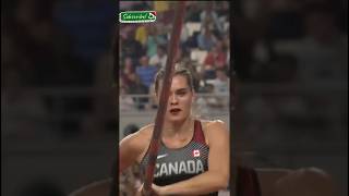 Pole Vault। womens pole vault। Alysha newman। polevault short shorts sports [upl. by Akimat736]