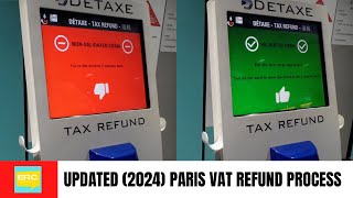 Tax VAT Refund for Paris France [upl. by Tamara56]